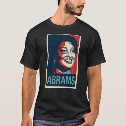 ヴィンテージステイシーエイブラムス2024米国選挙 Tシャツ (正面)