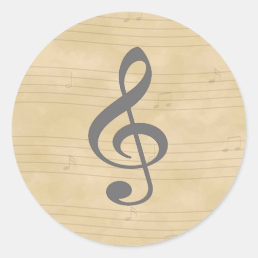 ヴィンテージステッカー ラウンドシール (正面)