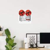 ヴィンテージステレオポスター ポスター (ホームオフィス)