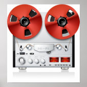 ヴィンテージステレオポスター ポスター (正面)