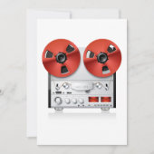 ヴィンテージステレオ招待状 招待状 (正面)