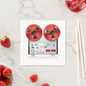 ヴィンテージステレオ紙ナプキン スタンダードカクテルナプキン (インサイチュ)