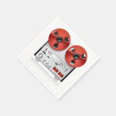 ヴィンテージステレオ紙ナプキン スタンダードカクテルナプキン (角)