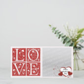 ヴィンテージステンシルバレンタインラブレターカスタムズ シーズンカード (スタンド正面)