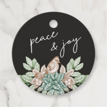 ヴィンテージステンシルホリープラントハッピーホリデー