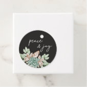 ヴィンテージステンシルホリープラントハッピーホリデー フェイバータグ (インサイチュ)