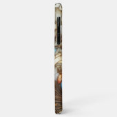 ヴィンテージステンドグラスフローラモザイクアートパターン Case-Mate iPhoneケース (裏面/左)