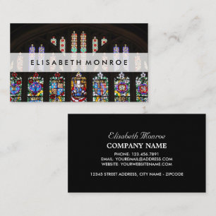 ヴィンテージステンドグラス 名刺
