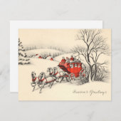 ヴィンテージステージコーチフラットカード シーズンカード (正面/裏面)