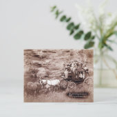 ヴィンテージステージコーチ ポストカード (スタンド正面)