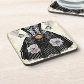 ヴィンテージステームパンクコルセットドレス コースター (左側)