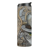 ヴィンテージステームパンクビクトリアンネコ タンブラー (回転左)