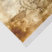 ヴィンテージステームパンク女性設計図N6デコページ 薄葉紙 (詳細)