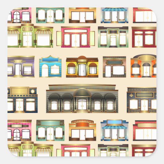 ヴィンテージストア スクエアシール (正面)