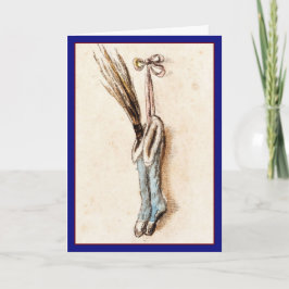 ヴィンテージストッキング – クリスマスカード