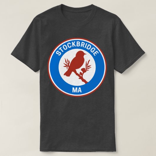 ヴィンテージストックブリッジマサチューセッツ Tシャツ (デザイン正面)