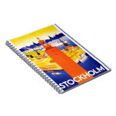 ヴィンテージストックホルムスウェーデン ノートブック (右側)