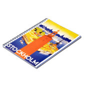 ヴィンテージストックホルムスウェーデン ノートブック (左側)