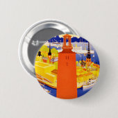 ヴィンテージストックホルムスウェーデン 缶バッジ (正面&裏面)