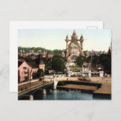 ヴィンテージストックホルム、スウェーデンの街並み写真、 ポストカード (正面/裏面)