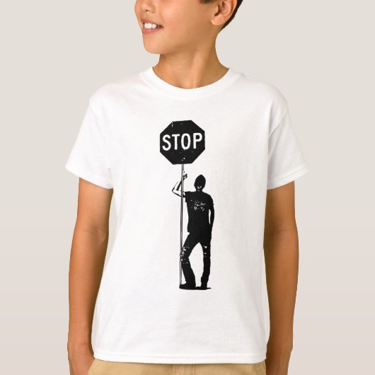 ヴィンテージストップの手腕 Tシャツ (正面)