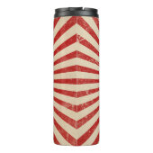 ヴィンテージストライプとハート付きバレンタインピエロ タンブラー (裏面)