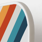 ヴィンテージストライプの名前 ピックルボールラケット (左詳細)