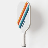ヴィンテージストライプの名前 ピックルボールラケット (左)