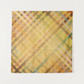 ヴィンテージストライプの抽象芸術背景 タペストリー (正面(横))