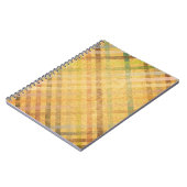 ヴィンテージストライプの抽象芸術背景 ノートブック (左側)