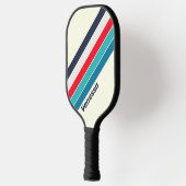 ヴィンテージストライプの海(名前) ピックルボールラケット (左)