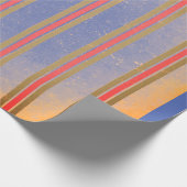 ヴィンテージストライプの用ラッピング紙 ラッピングペーパー (角)