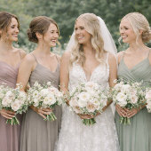 ヴィンテージストライプの結婚式の服装カード 招待状