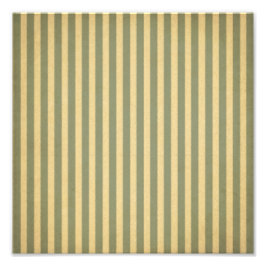 ヴィンテージストライプグリーンとベージュ フォトプリント           