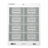 ヴィンテージストライプコールドプロセスSOAPラベルテンプレート ラベル (フルシート)