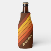 ヴィンテージストライプスタイル ボトルクーラー (ボトル正面)