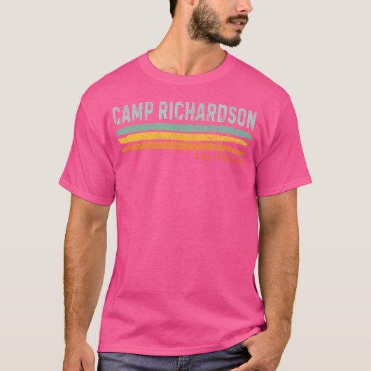 ヴィンテージストライプズキャンプリチャードソンカ Tシャツ (正面)