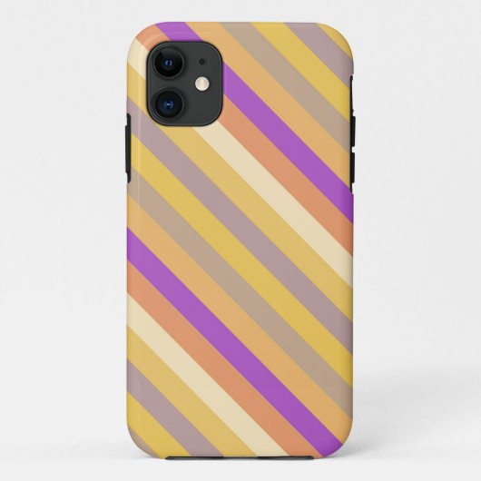 ヴィンテージストライプ型 Case-Mate iPhoneケース (裏面)