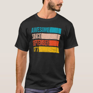 ヴィンテージストライプ色素晴らし1977年9月以来 Tシャツ