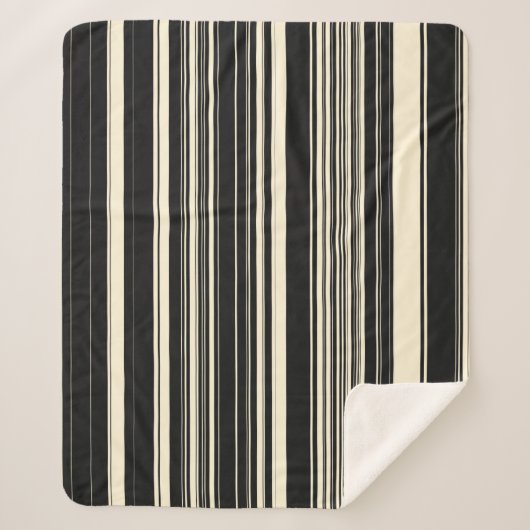 ヴィンテージストライプ シェルパブランケット (正面)