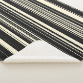 ヴィンテージストライプ シェルパブランケット (3/4)