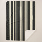 ヴィンテージストライプ シェルパブランケット (正面)