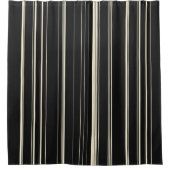 ヴィンテージストライプ シャワーカーテン (正面)