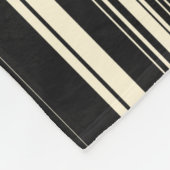 ヴィンテージストライプ フリースブランケット (角)