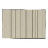 ヴィンテージストライプ 枕カバー (裏面-左)