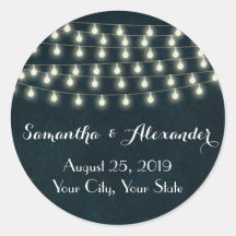 ヴィンテージストリングラ結婚イトの封筒用シール/お気に入り