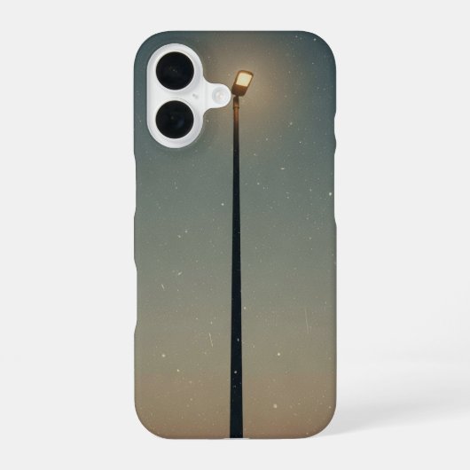 ヴィンテージストリートライトポール iPhone 16ケース (裏面)