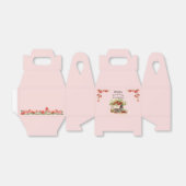 ヴィンテージストロベリースイートバースデーパーティー フェイバーボックス (折り畳みなし)