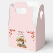 ヴィンテージストロベリースイートバースデーパーティー フェイバーボックス (オープン)