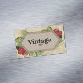 ヴィンテージストロベリーファームスタンド マグネット名刺 (インサイチュ)